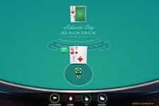 The Atlantic City Blackjack game at 22BET online casino.