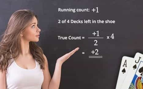 True Count Calculations Help Determine Which Stakes to Play With